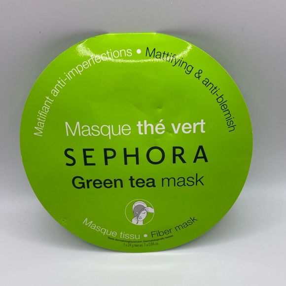 Sephora | Green Tea Mattifying and Anti -Blemish Sheet Mask <NEW> - Picture 1 of 2